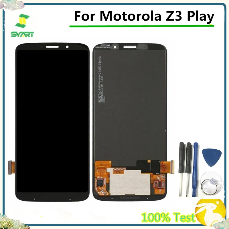 ЖК-экран для Motorola Z3 Play ЖК-дисплей с сенсорным экраном дигитайзер сборка для Moto Z3Play XT1929