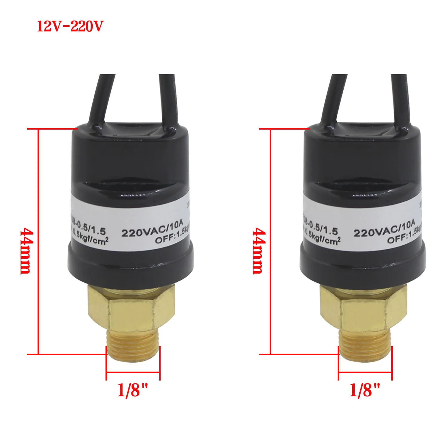 Переключатель давления воздушного компрессора для безопасного