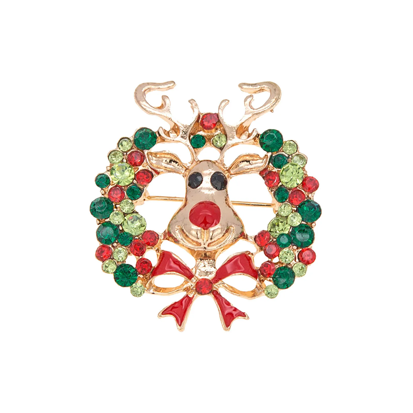 Новый дизайн рождественские ювелирные украшения на свитер в стиле оленя