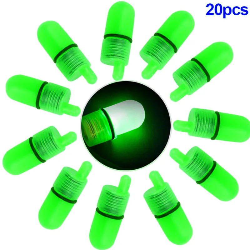 Наконечник рыболовной удочки прочный пластиковый светящийся со светодиодный