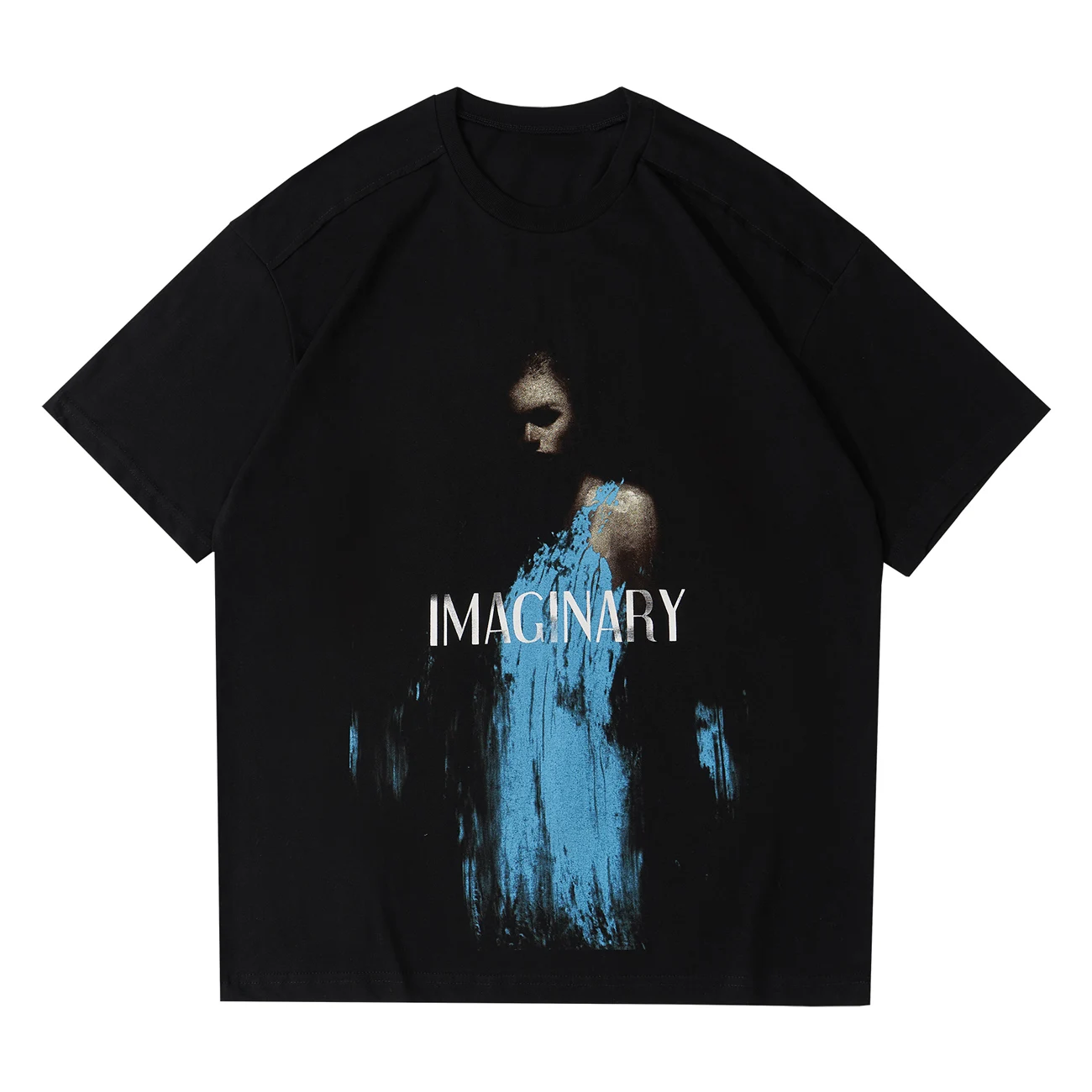 

Футболка LACIBLE в стиле хип-хоп, уличный сверхразмерный, с надписью Harajuku, для девушек, лето 2021, мужские, с коротким рукавом, черные топы, футболк...