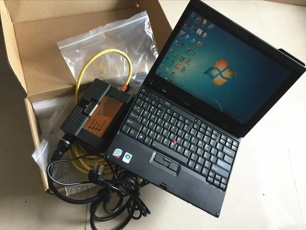 

For bmw diagnose v2021-06 for bmw icom with laptop x200t 4g ssd 720gb software expert mode new for icom a2 ready to use