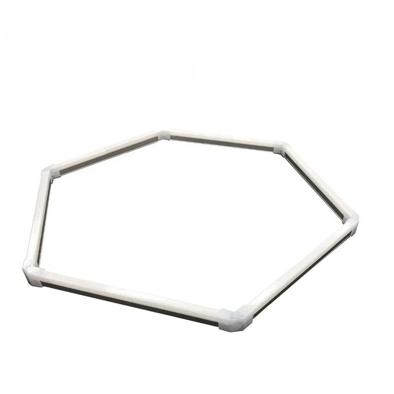 Случайных 6500K светодиодный шестиугольник светильник для автомобиля с подробным