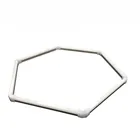 Случайных 6500K светодиодный шестиугольник светильник для автомобиля с подробным описанием магазин 4S мастерской оптовая продажа