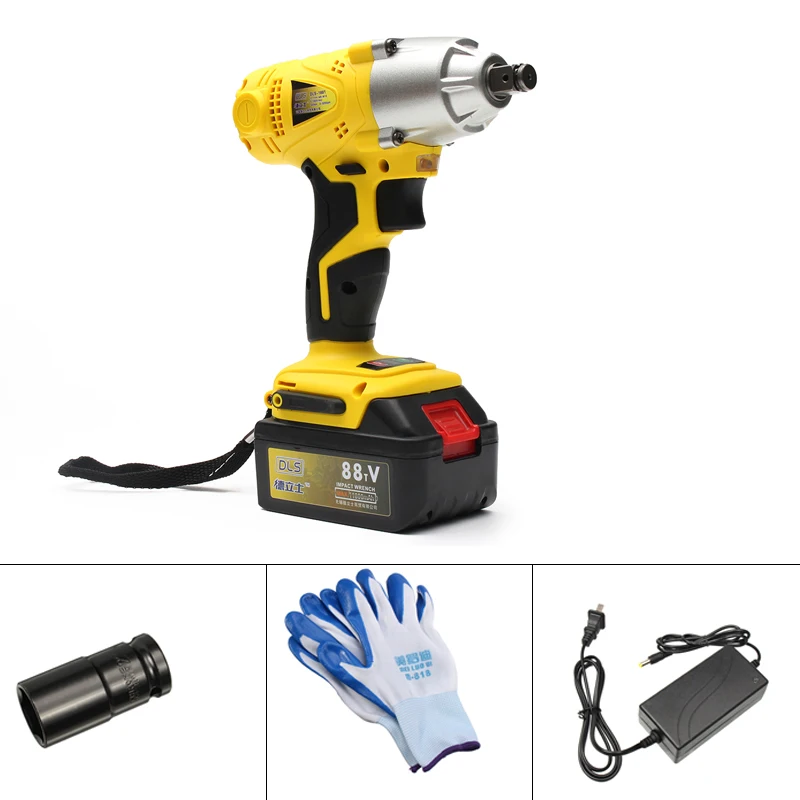 68 99 в беспроводной бесщеточный ударный гайковерт дрель отвертка с высоким