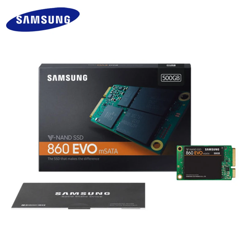 SSD SAMSUNG 860 EVO mSATA жесткий диск HD 1 ТБ 500GB Внутренний твердотельный 250GB 550Mbs HDD для