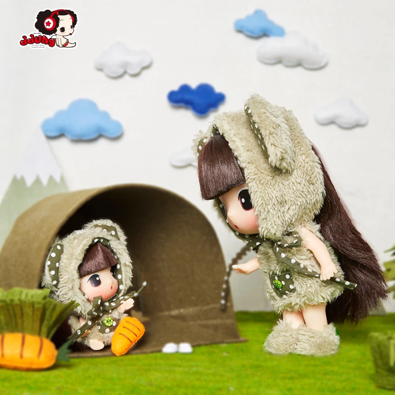 Кукла dнанг две куклы + одна сумка игрушки для новорожденных девочек принцесса 9