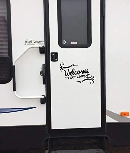 

Welcome Vinyl Letters RV Wall Decor Stickers Quote Camper Art Decals