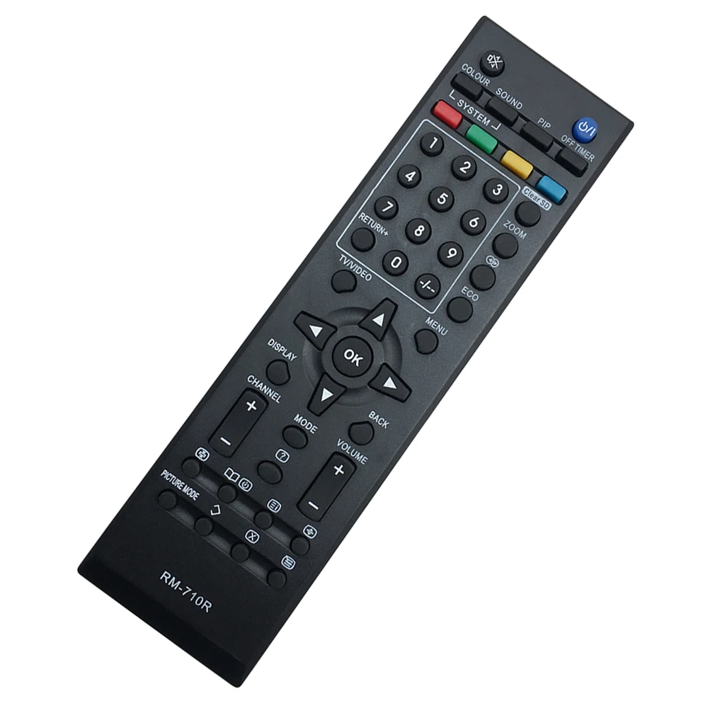 RM-710R пульт дистанционного управления подходит для JVC ЖК-дисплей ТВ RM-C2020 RM-C1280 RM-C1313