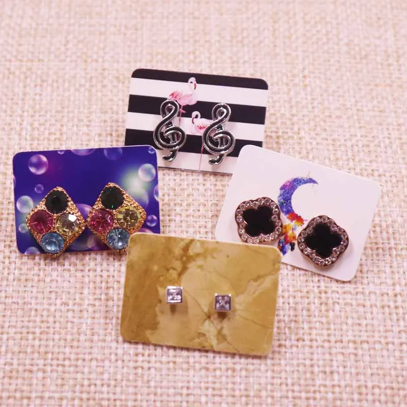 2018 новинка 100 шт 3 5*2 5 см Горячие DIY серьги дисплей карты Пользовательский логотип