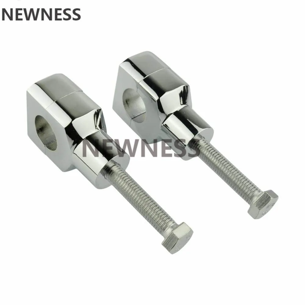 Универсальная 1 пара дюйм 25 мм алюминиевая черная мотоциклетная рукоятка