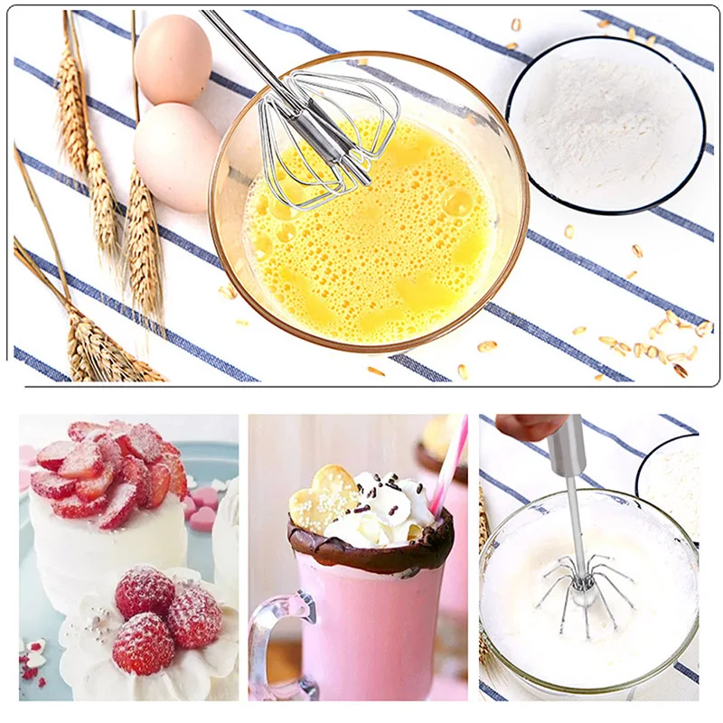 Кухонные инструменты полуавтоматический Миксер для яиц ручной