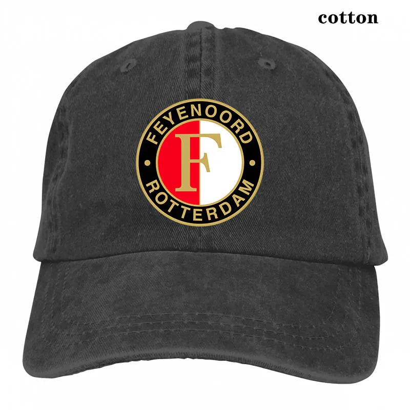 Feyenoord Rotterdam(1908) бейсболка с логотипом для мужчин и женщин, кепки для водителя грузовика, модная Регулируемая Кепка - Цвет: 3-Black