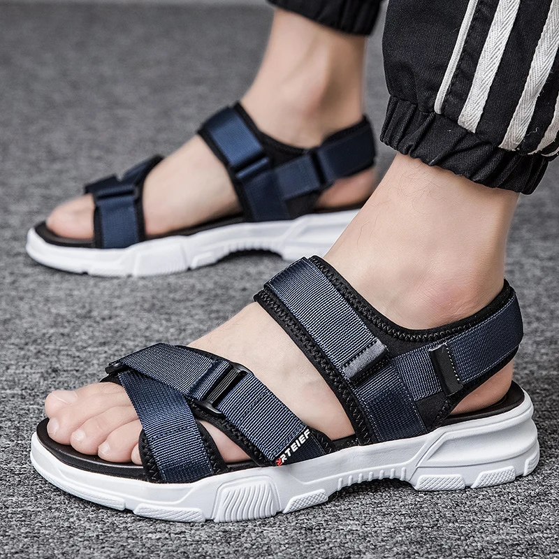 

Work Sandals Sandalet Sandalias Playa Hombre Sandals Outdoor Trekking Roman Men Slide Deportivas Vietnam Sandalia Rasteira
