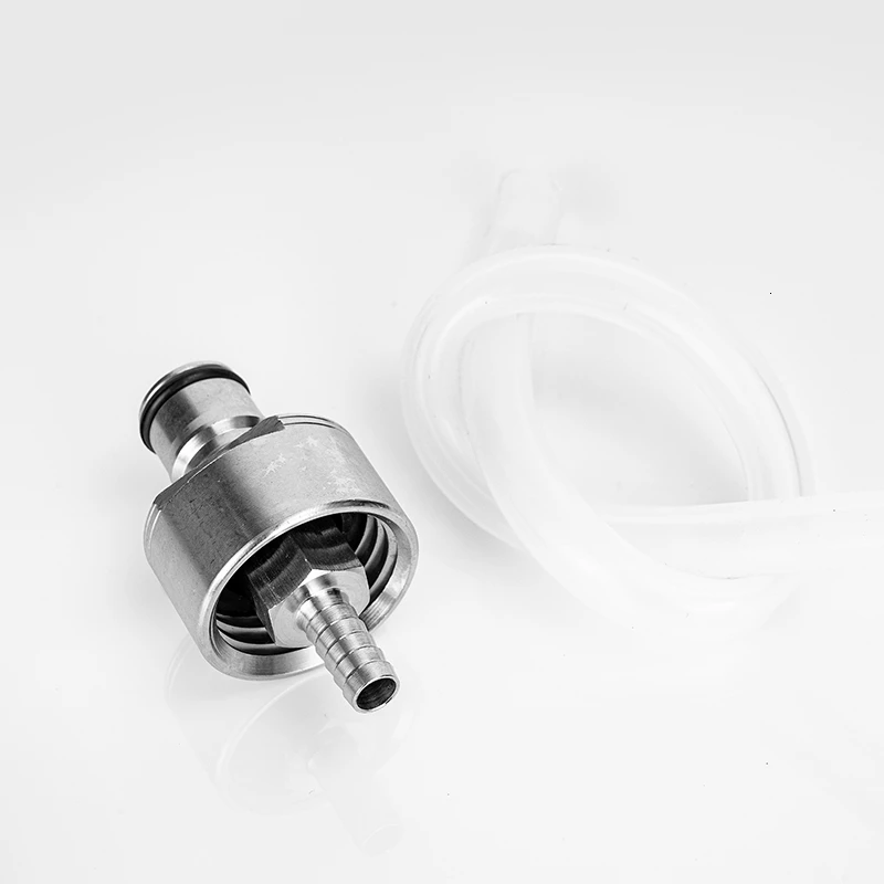 Brewing Beer Carbonation Cap W/ 5/16&quot Barb Ball Lock Type With 30cm Silicone Tube For Homebrew Fast Soda Water Soft Drink | Дом и сад