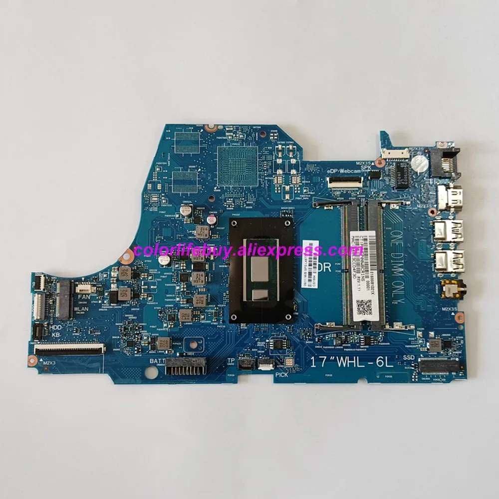 

Genuine L48771-601 L48771-001 6050A3022701-MB-A01 w SRFFW I7-8565U CPU Laptop Motherboard for HP 17-BY 17T-BY100 NoteBook PC