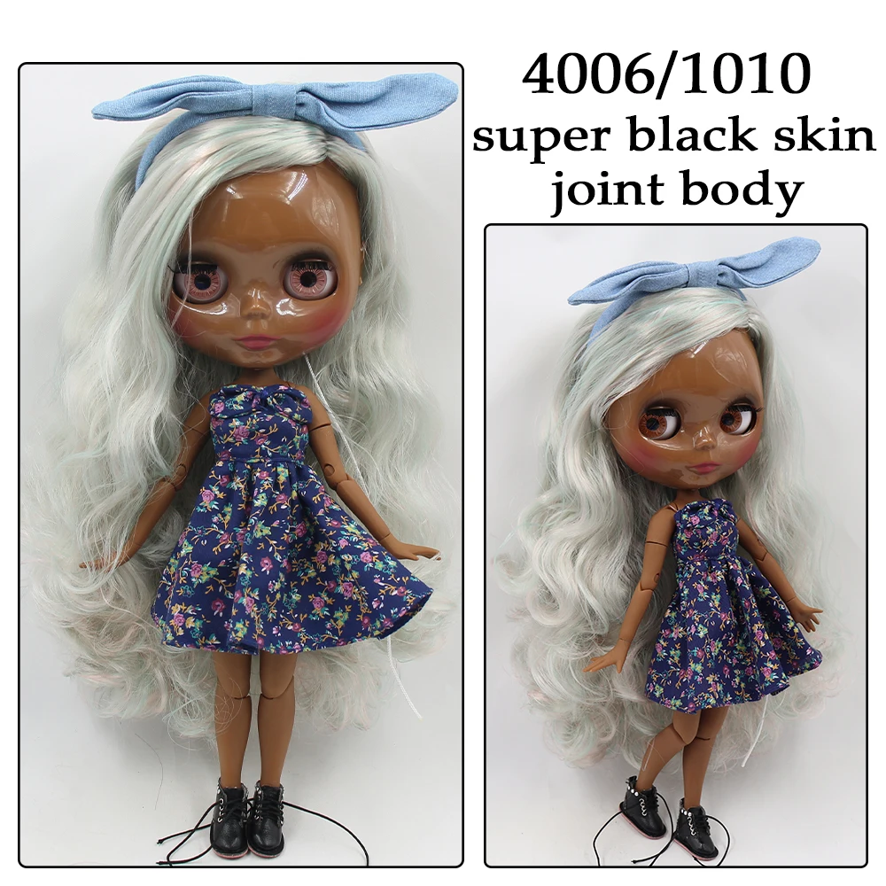 Фабрика blyth кукла bjd шарнир тела белая кожа bjd 30 см матовый лица резные губы с бровей индивидуальные лица