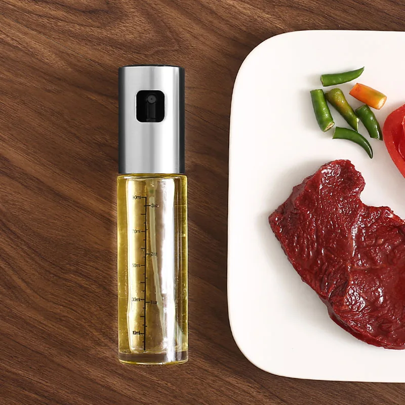 Бутылка для масла с распылителем дозатор из нержавеющей стали 304 Dosificador Aceite