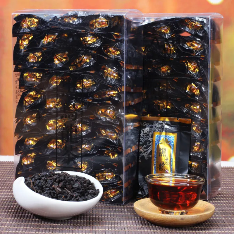 Black Oolong Tea Charcoal Techniques Health-preserving Tea Weight-loss, Body-thinning and Beauty-preserving Tea 250g 500g