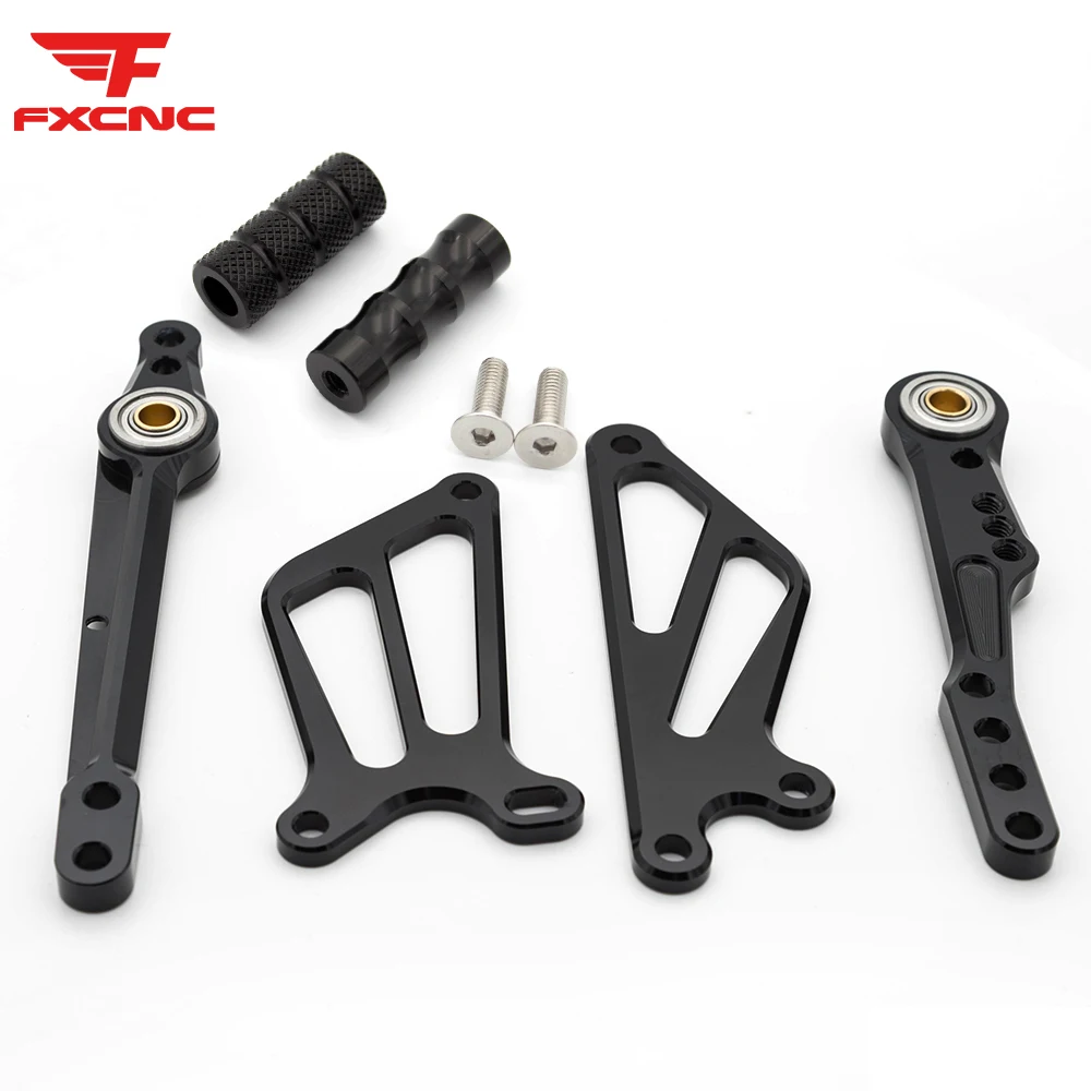 

For Honda CBR650F CBR 650F 2014-2019 CNC Aluminum Alloy Motorcycle Rearset Footrest Footpeg Pedal Rear set Accessories Part