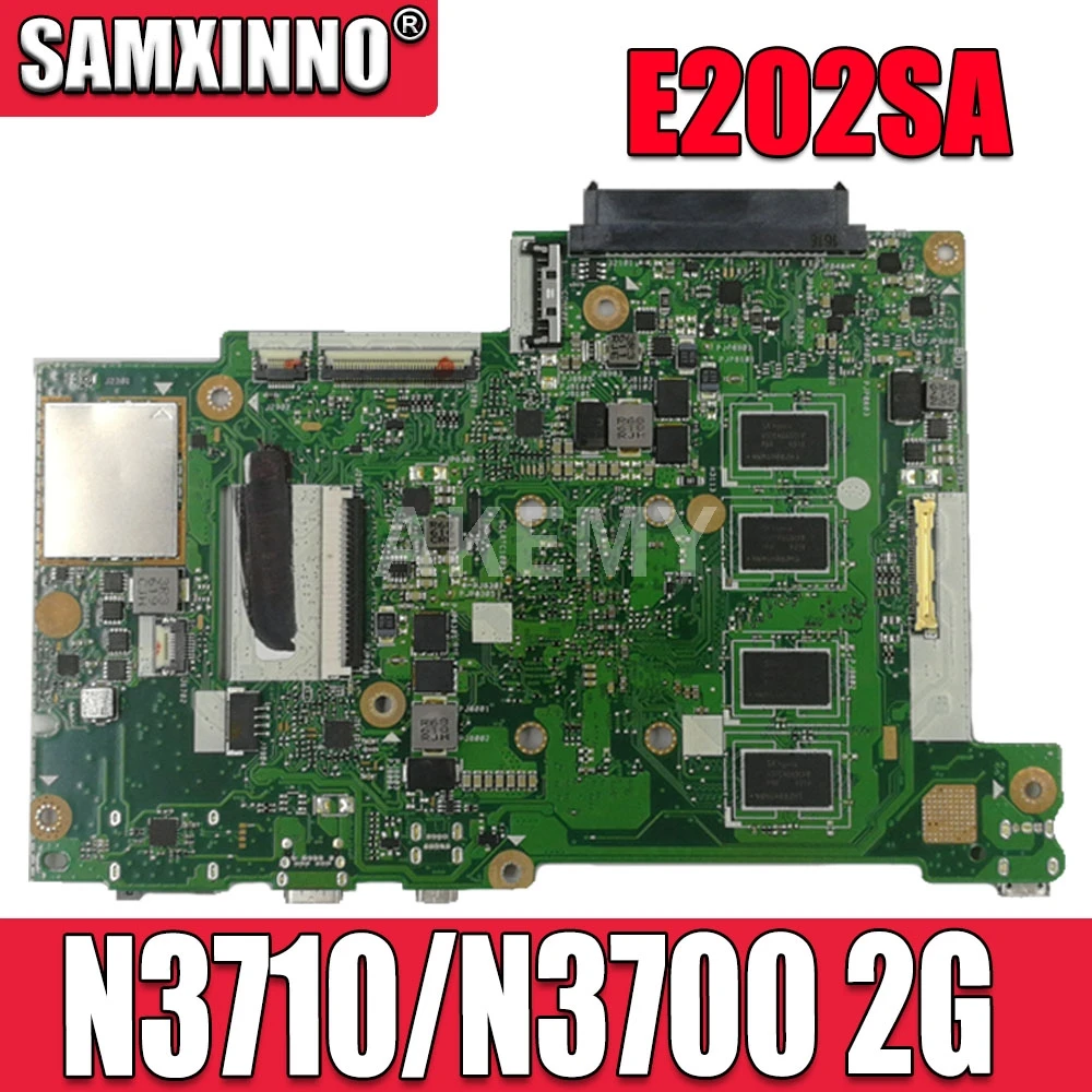 Материнская плата Akemy E202SA для ноутбука ASUS E202S материнская с 2G/N3710/N3700 90NL0050-R00050 |