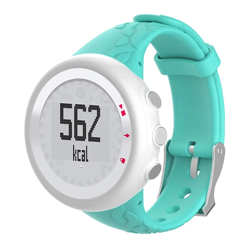 Новый 1 шт. сменный силиконовый женский ремешок для часов совместимый с SUUNTO M1 M2 M4 M5