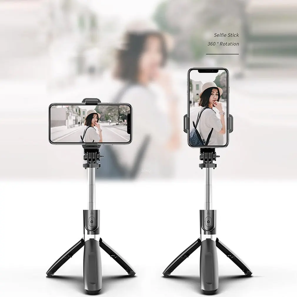 

4 In 1 Wireless Selfie Stick With Tripod Alloy Self Selfie Stick Smartphone Selfie Stick 3 Phone For IPhone Camera