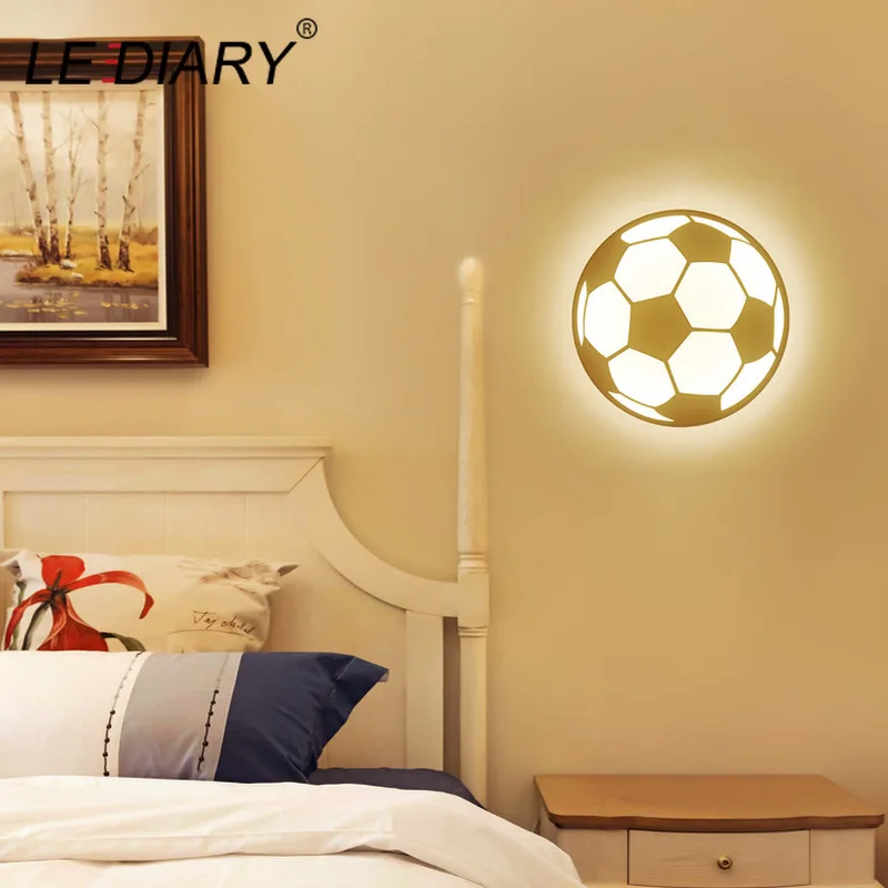 LEDIARY Настенные светильники для дома и гостиной 110 В 220 в самолет луна руль