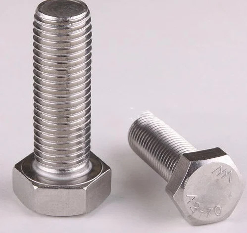 2 шт. M7 M9 шестигранные болты винты 1 мм Шаг крепеж метр 304 нержавеющая сталь 10 45