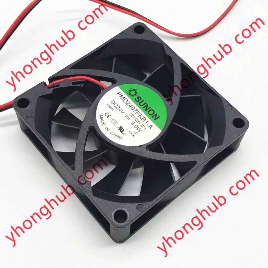 SUNON PMD2407PKB1-A (2).GN.121 DC 24V 5,0 W 70x70x20mm 2-проводной Вентилятор охлаждения сервера