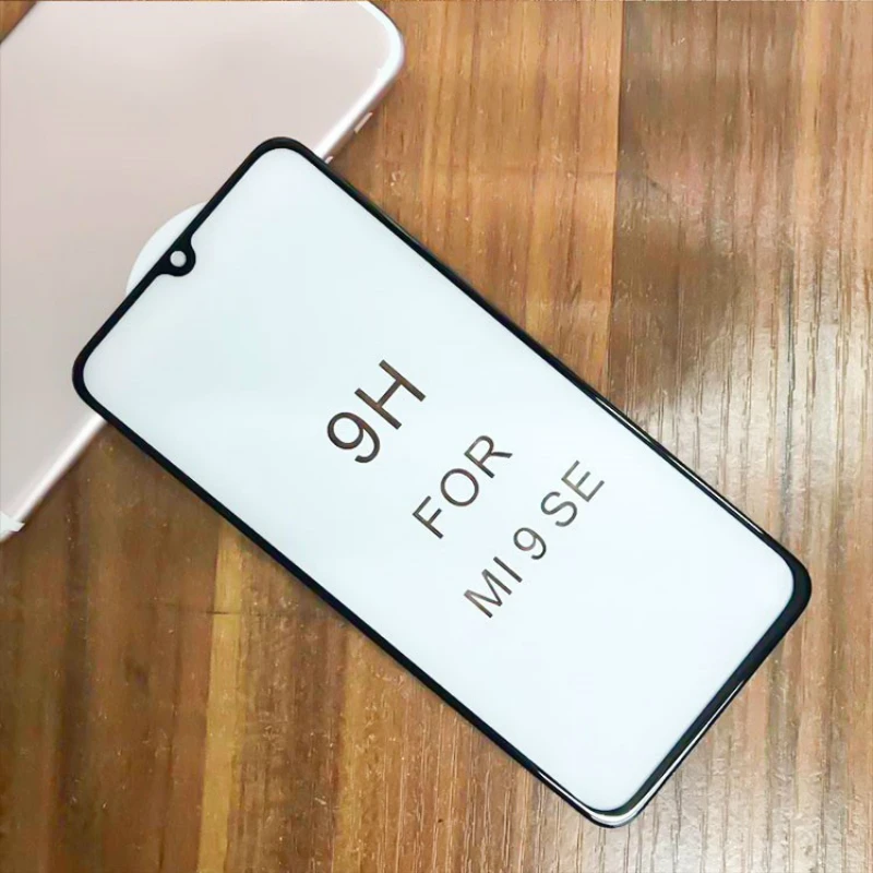 For Mi 9 SE JGKK для Xiao mi Red mi Note8 Note7 Pro 7 mi 9 9SE 5D закругленные края полное покрытие закаленное стекло Защита экрана для Red mi Note8 Pro - Цвет: For Mi 9 SE
