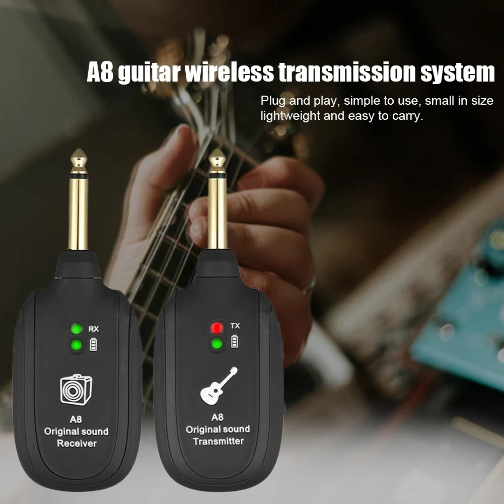 Высокочастотная легко наносится Basses USB перезаряжаемая гитара беспроводной