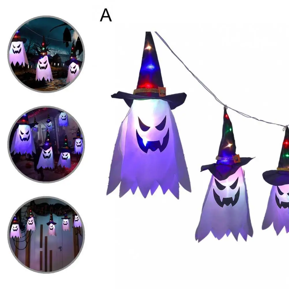 

Яркая светильник ная светодиодная гирлянда для Хэллоуина, реквизит для дома