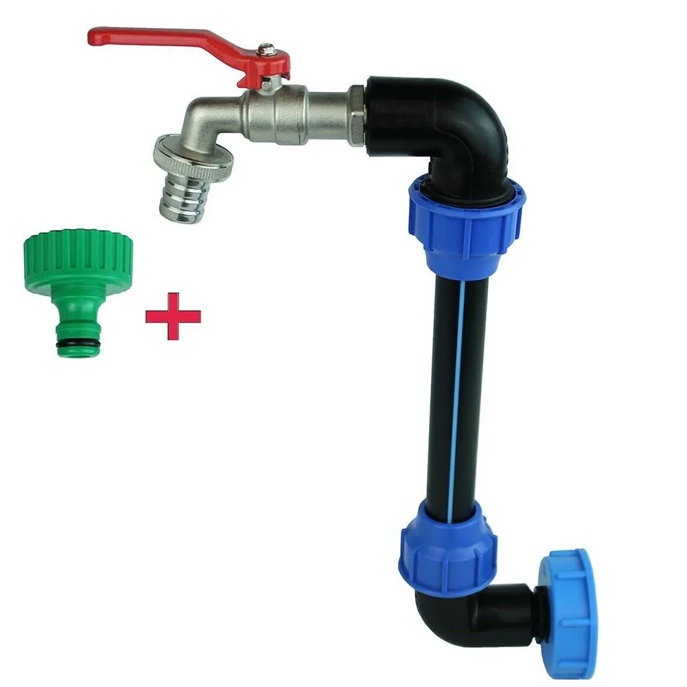 IBC гусиная шея 3/4 &quotрезервуар для дождевой воды резервуар дождя контейнер бочка