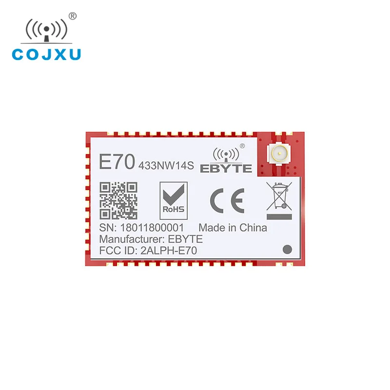 E70-433NW14S Star сеть CC1310 433 МГц SMD беспроводной трансивер IoT 14 дБм IPEX антенный передатчик