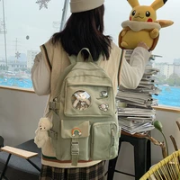 2021 harajuku cute backpack nylon student school bag laptop ladies kawaii backpacks girl fashion book bags female trendy travel