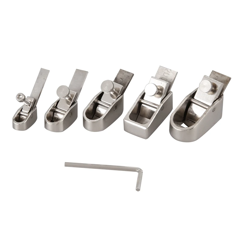 

5Pcs In Different Sizes Violin Finger Plane Cutter Set For DIY Violin Viola Cello Wooden Instrument