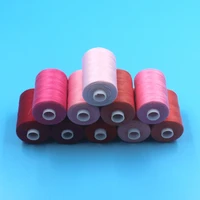 10 spoolslot multi color polyester thread for sewing quilting high quality sewing thread suitable for needlework machine
