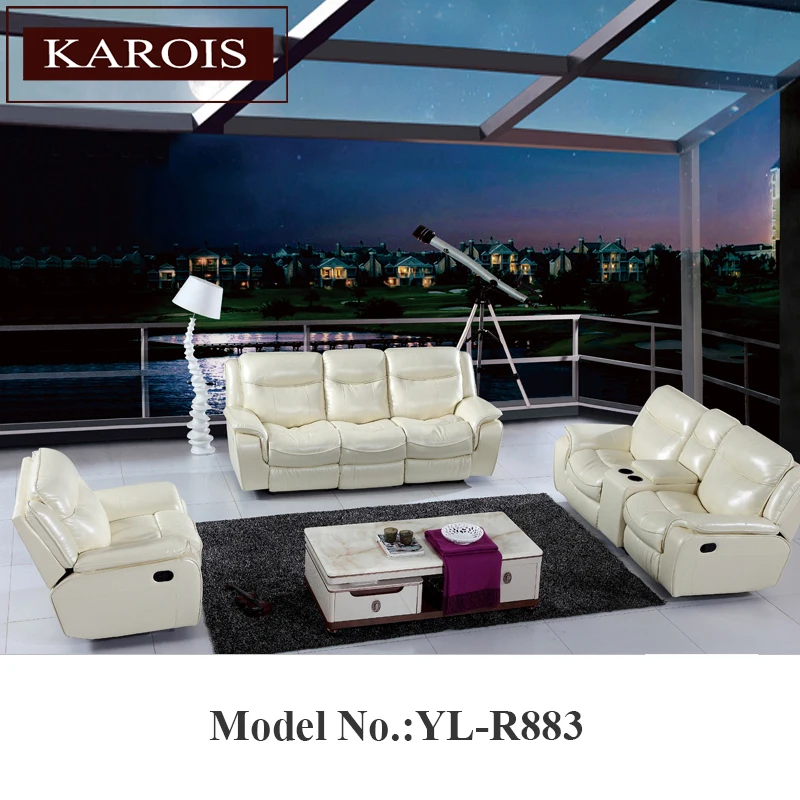 

Karois R883 Manual Recliner Chairs Luxury VIP Cinema Seat Leather Home Theater Seating For Cinema