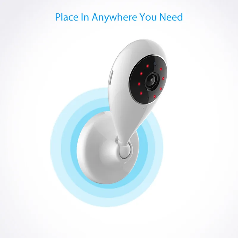NEO COOLCAM NIP-55AI умный дом IP Камера 720P Wi-Fi Беспроводной Поддержка 64G SD карты совместим с