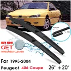 Автомобильные стеклоочистители лобовое стекло резиновые силиконовые сменные Дворники для Peugeot 406 Coupe 1995-2004 26 