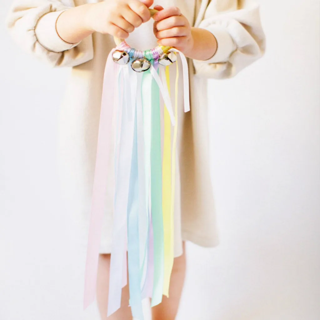 Пачка для маленьких девочек ручной воздушные листовые змеи палочка с лентой