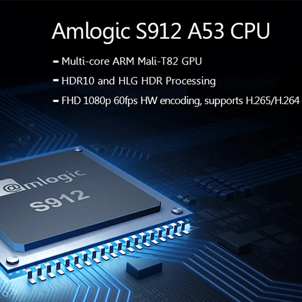 ТВ приставка T8 Plus Android 2020 Восьмиядерный процессор Amlogic S912 A53 2 + 16 ГБ HD 0 4K 1000M Wi Fi 4