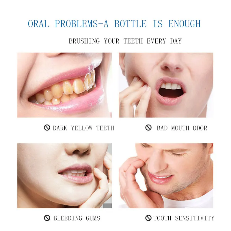 80 мл отбеливающий мусс зубная паста Чистка зубов свежая сияющая гигиена полости