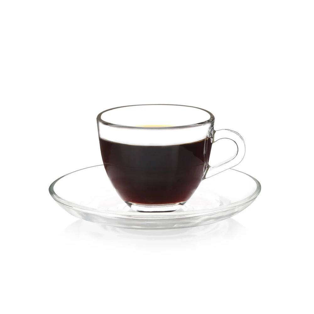 

Glass cup Turkey noggin 60 ml espresso cups and saucers suit scented tea cup
