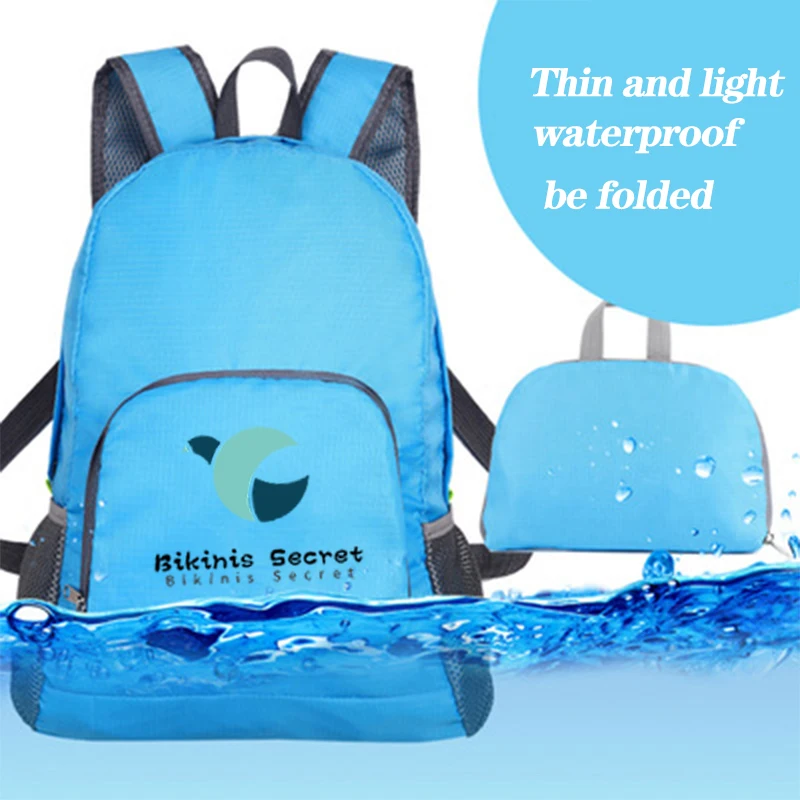 

Bikinis Secret Outdoor Waterproof Sports Multifunctional Backpack Men Camping Bag Lightweight Foldable Women Travel Backpack