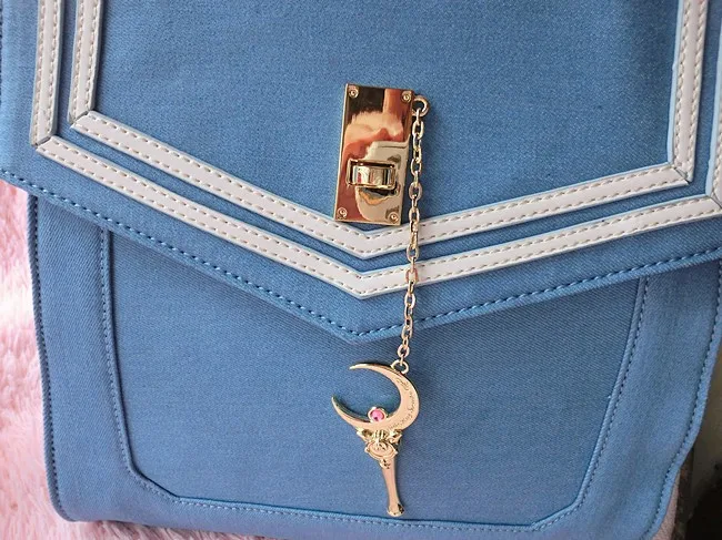 

Sailor Moon X Samantha Vega Backpack Anime Sailor Moon Moon Luna Cat Lady Bag Cosplay Shoulder School Bag