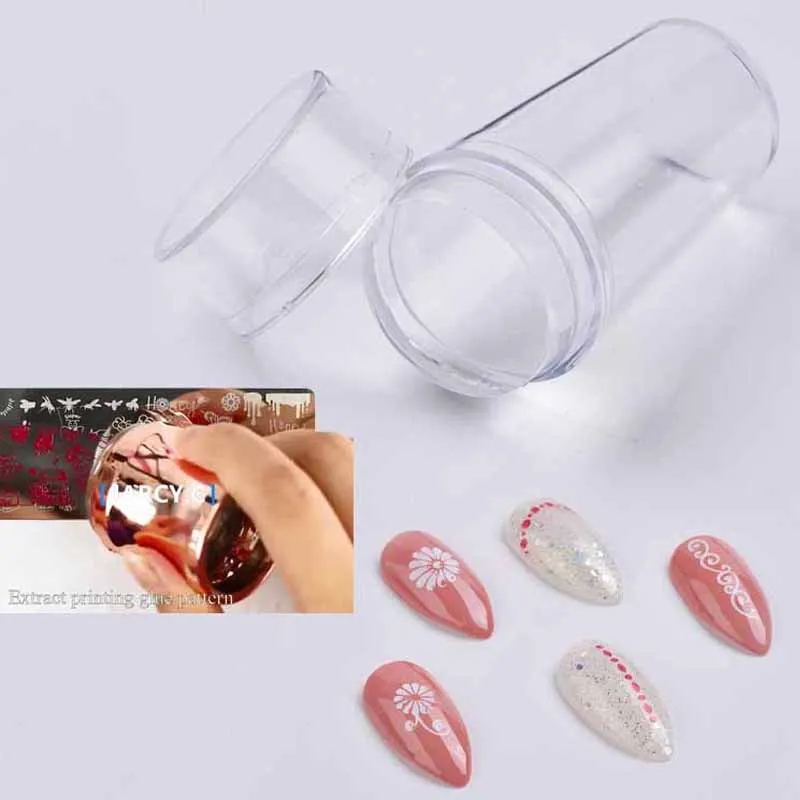 

1 шт. силиконовый бриллиантовый набор для штамповки, двусторонняя пластина для маникюра, трафарет для лака, шаблон для печати, инструменты д...