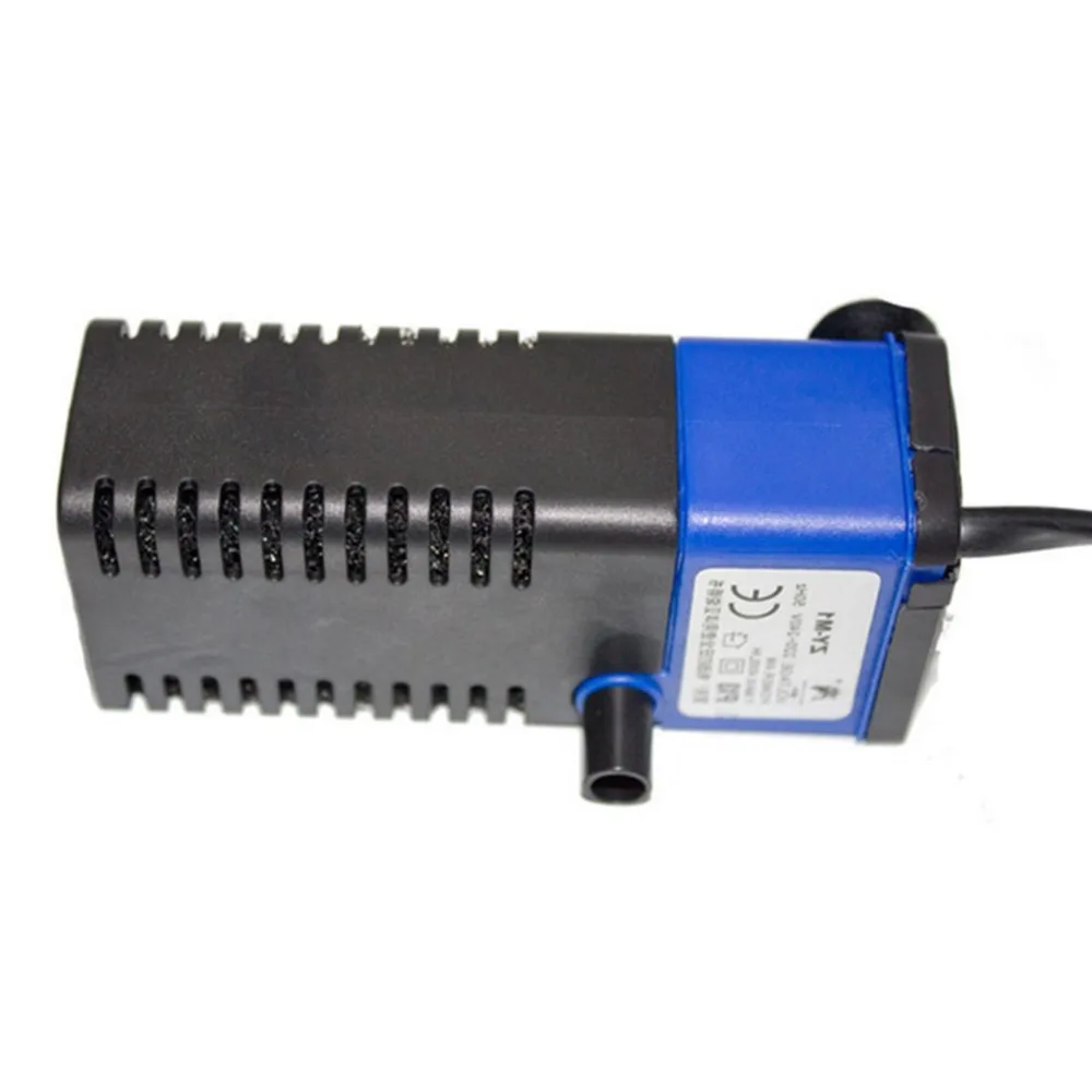Mini Multi-function 3 in 1 Aquarium Internal Oxygenation Increaser Filter 4W Fish Tank Submersible Pump Spray Water Purifier | Дом и сад