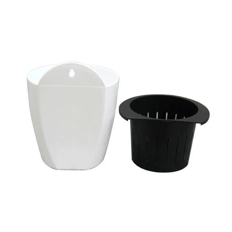 Самополив цветочный горшок настенный смоляный пластиковый плантатор прочный